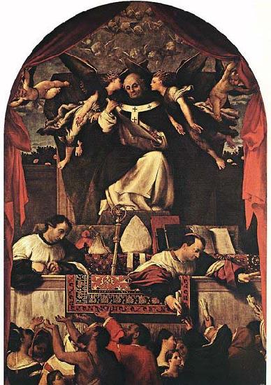 Lorenzo Lotto The Alms of St Anthony oil painting image